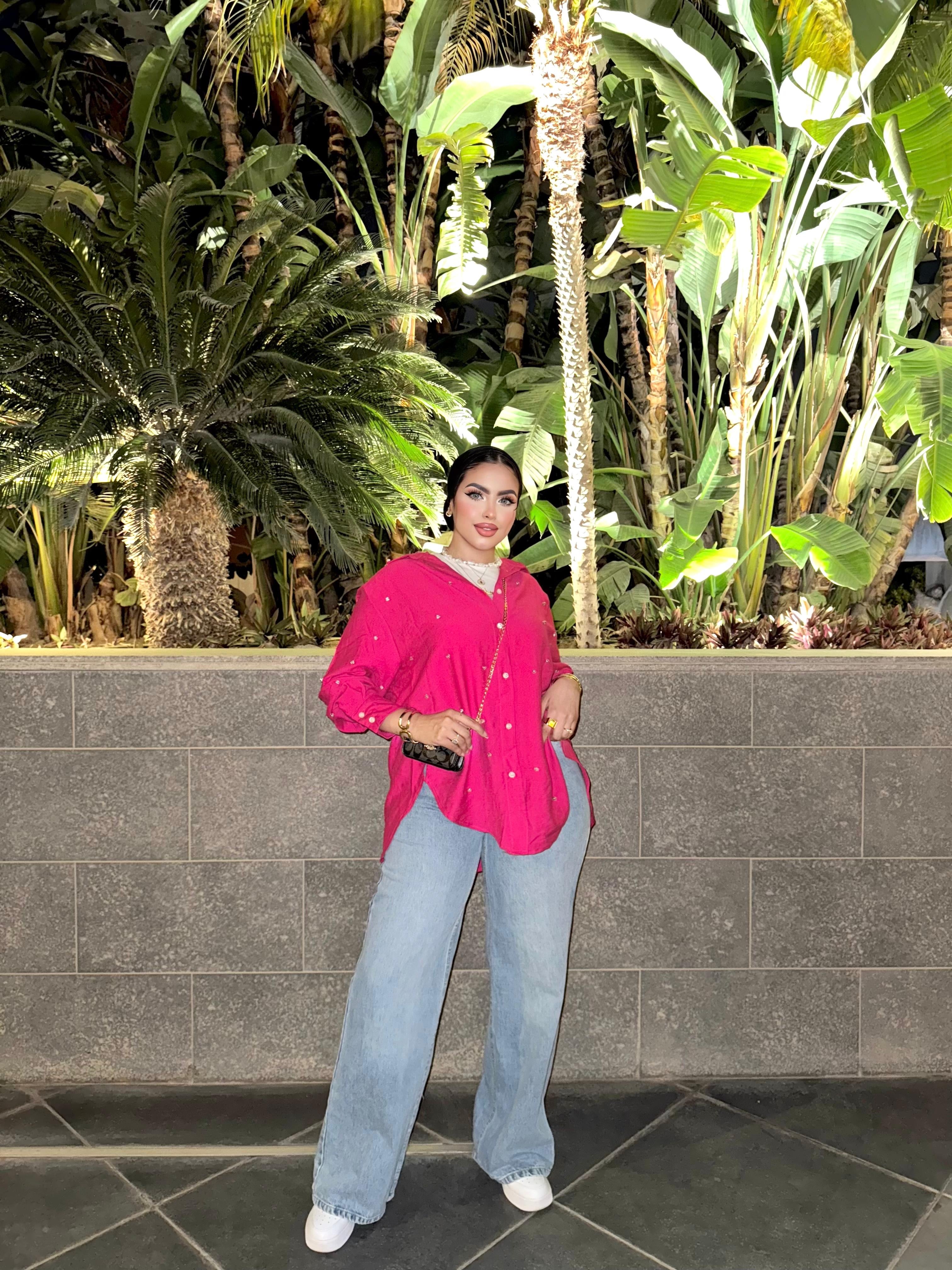 Linen Shirt – Plain & Strass