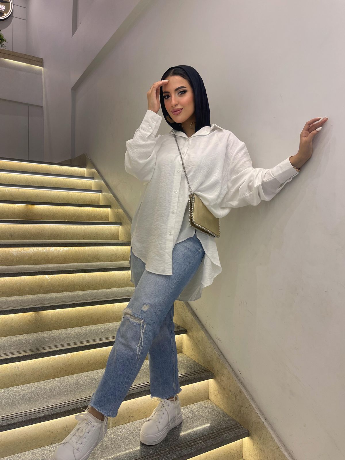 Linen Shirt – Plain & Strass