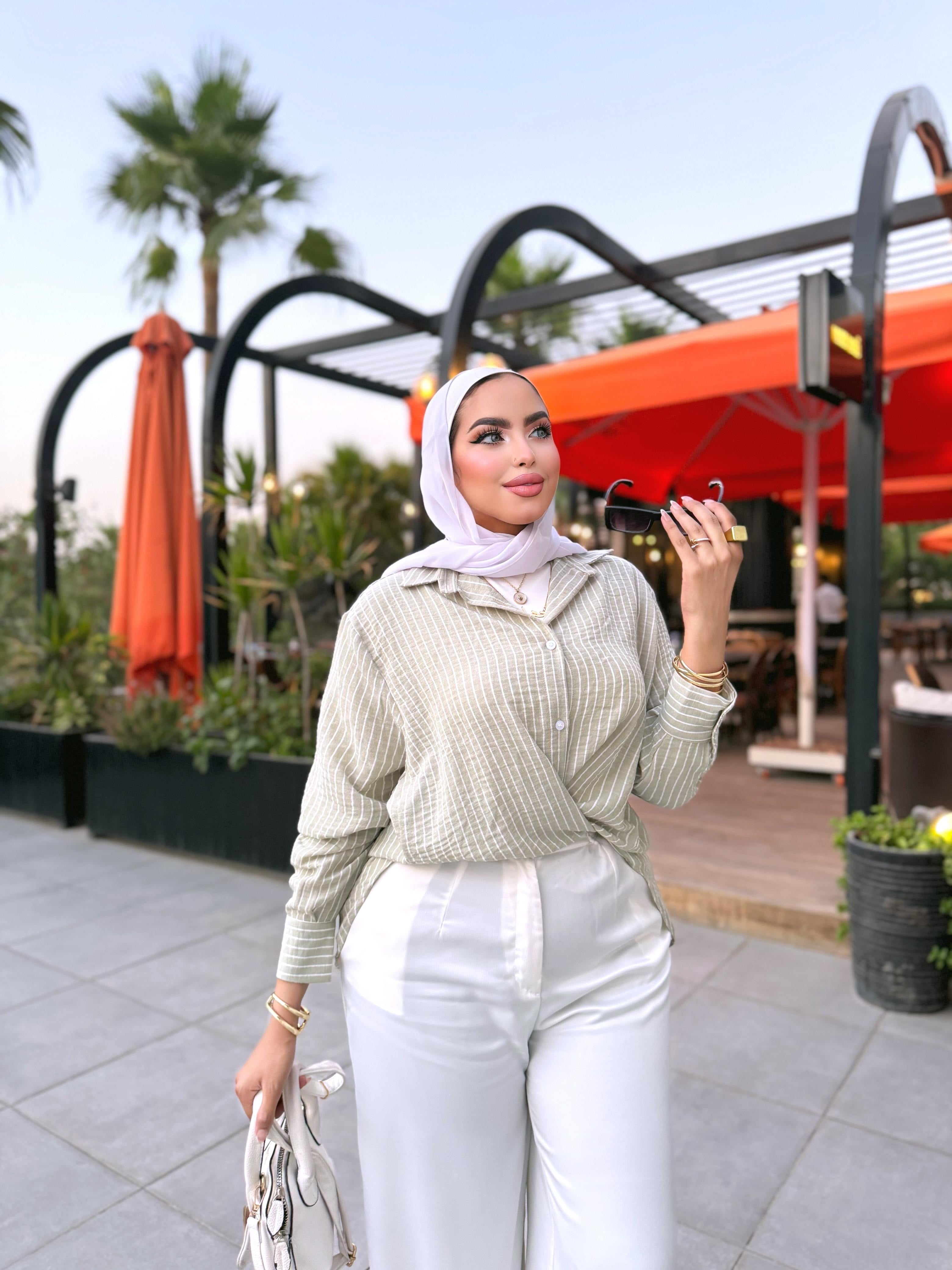 Spanish Linen Striped Shirt