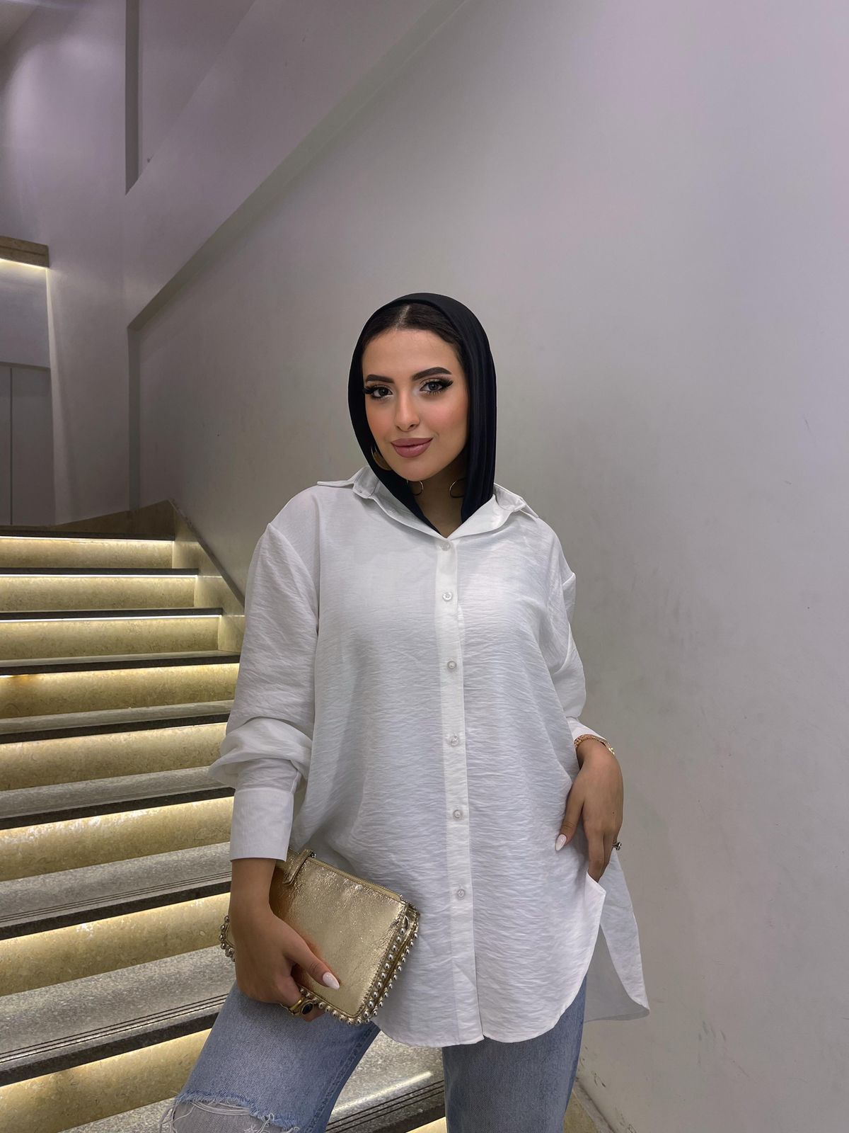 Linen Shirt – Plain & Strass